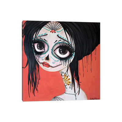 Day Of The Dead #10 by Dottie Gleason - Painting on Canvas