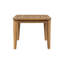 Table basse d'extérieur en bois d'acacia