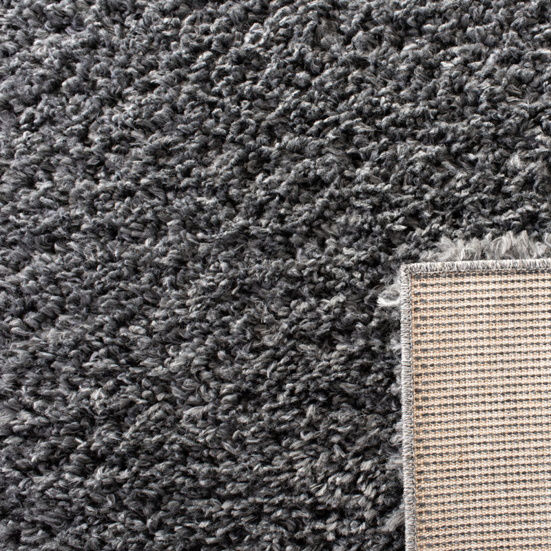 Edgecombe Shag Performance Solid Color Rug, Runner 2' x 11'