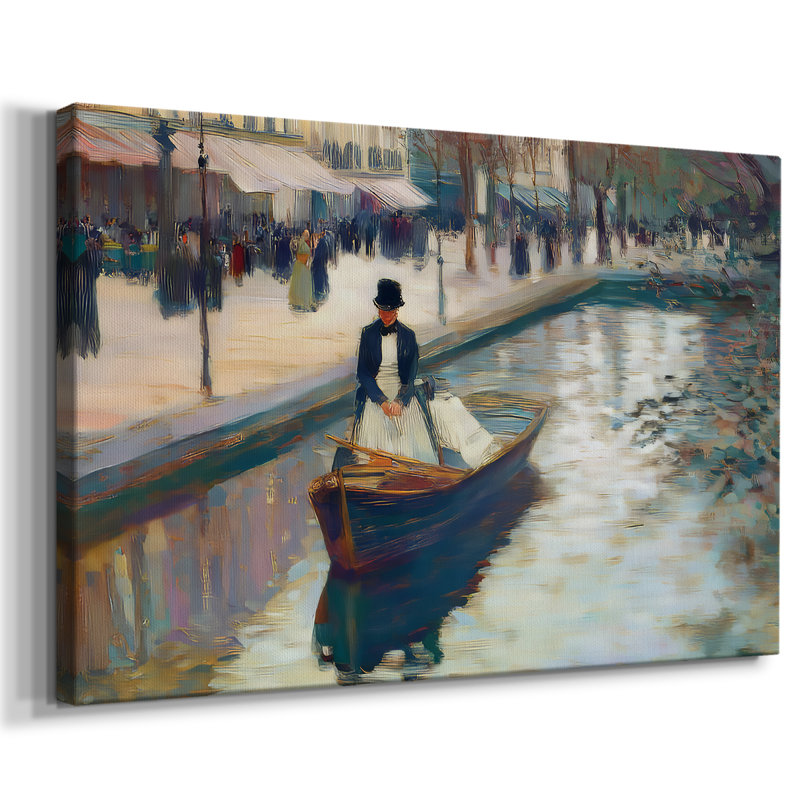 Série nautique -XVII - Cavas enveloppés de galerie, 8 x 12