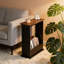 45cm W Manufactured Wood Bedside Table