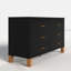 Commode double 6 tiroirs en bois robuste-1367436735