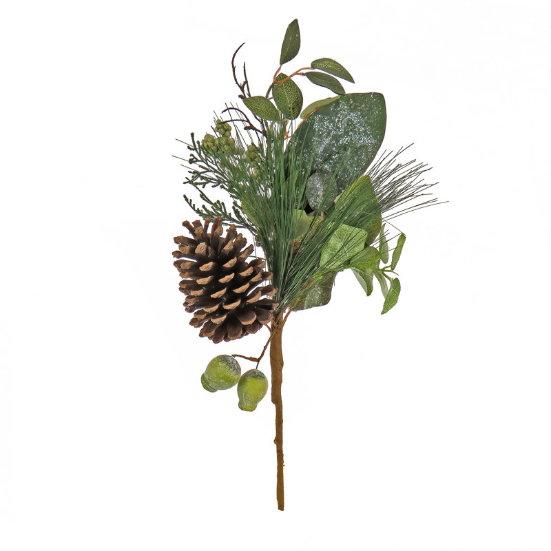 The Holiday Aisle® 19 "pin, baies et cône en plastique