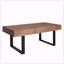 Table basse rustique en bois industriel