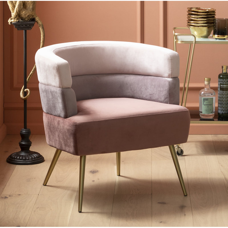 Armchair Sandwich, Rose, Gold