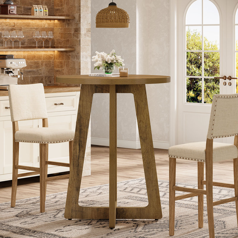 Round Bar Table, 40.15" Bar Height
