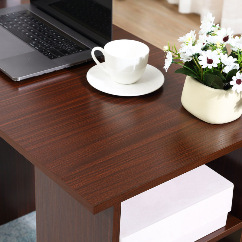 Adrianne Computer Desk, Brown