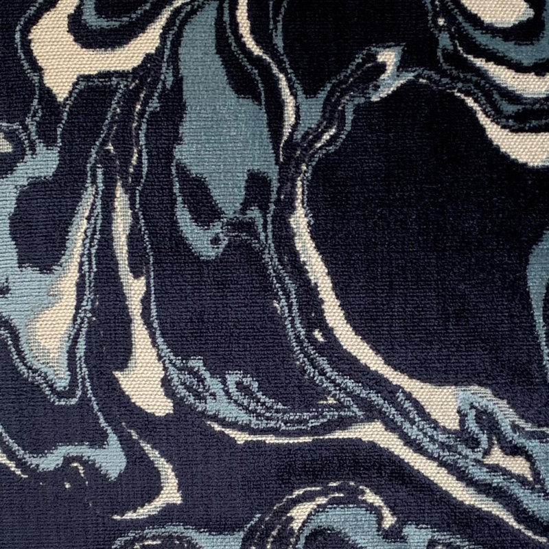 Abstract Reversible Throw Pillow, 20" x 20"