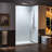 75/96" H Solid Surface Shower & Tub Wall Panel, Surround, Quick Install, Cuttable, 0.138" thick-76352047-76352049