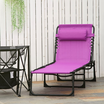 Méridienne pliante Outsunny