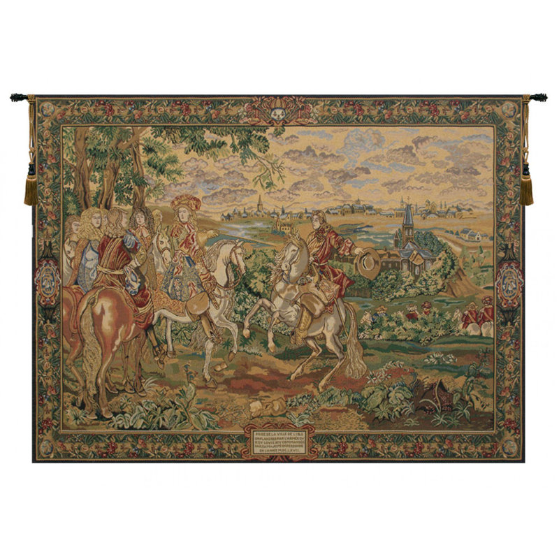 Loom Woven Cotton Blend Wall Hanging, 46" H x 69" W