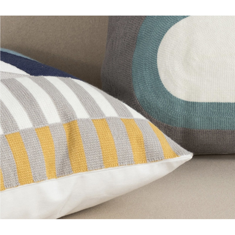 Alandria Geometric Square Cushion Cover