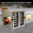 Whynter Elite 24'' width 40 Bottle Dual Zone Wine Refrigerator with Seamless Stainless Steel Door