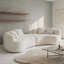 Canapé modulaire incurvé moderne en tissu Teddy, canapé à nuage confortable de style minimaliste pour le salon, sans canapé à compression-1729655452