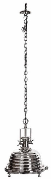 Kinsley 1 - Light Nickel Bell Pendant