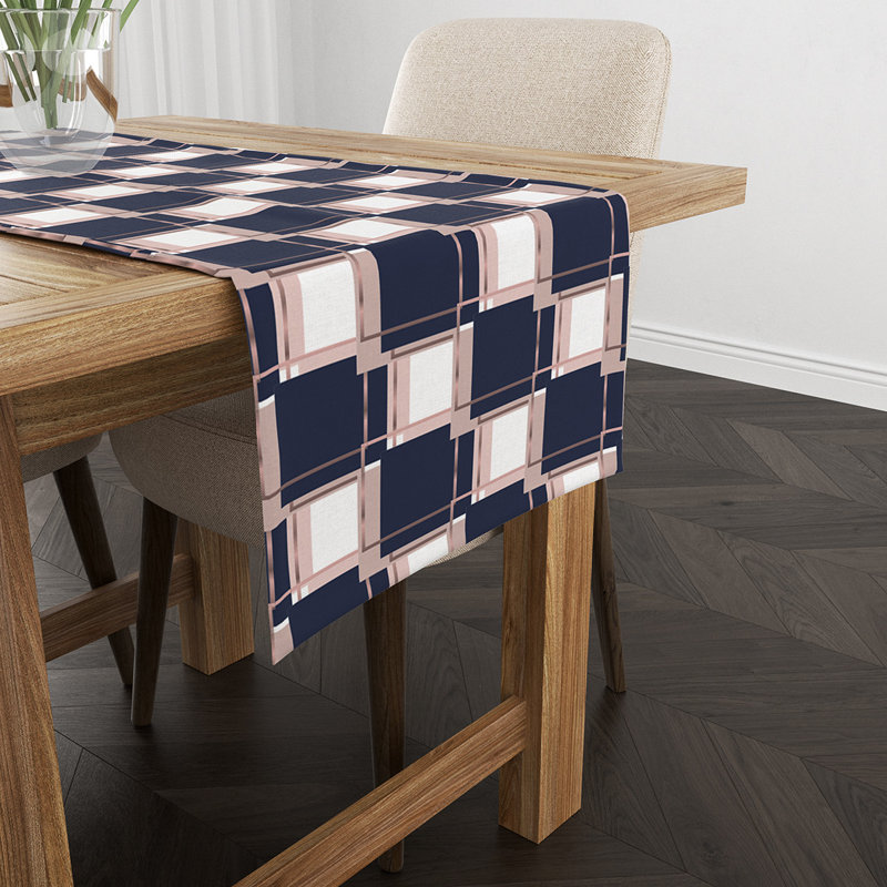 Kensett Geometric Table Runner