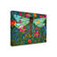 Art mural sur toile tendue - Holly Carr «Red Dragonfly», décoration murale pour le salon, la chambre à coucher ou le bureau - 24 x 32-27484512