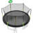 AOTOB Round Backyard Trampoline with Safety Enclosure