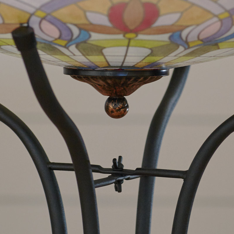 Metal Single Tier Birdbath