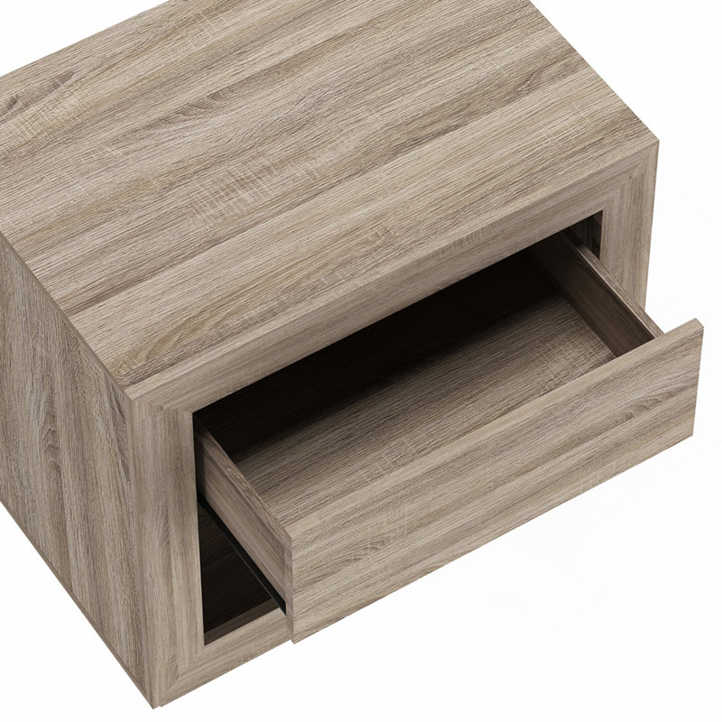 Table de chevet en chêne naturel, Chêne
