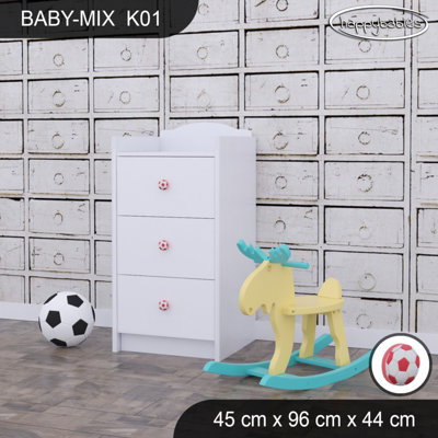 Baby Mix Kids 3 - Drawer Dresser