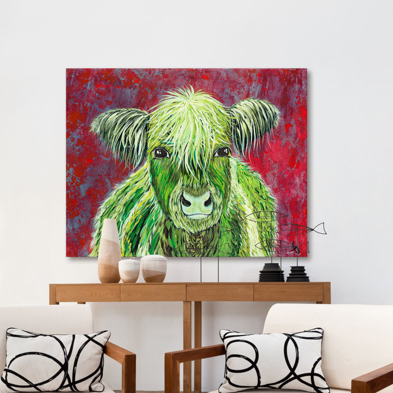 France Gilbert - Wrapped Canvas Painting, 76cm H x 99cm W
