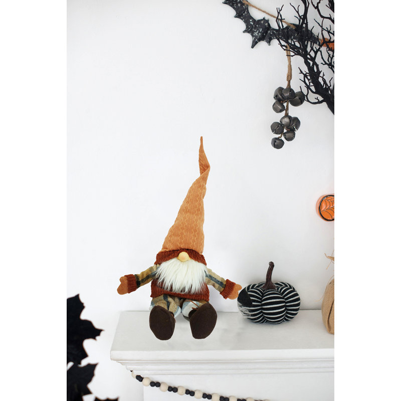 Figurines décoratives de Noël gnome barbu