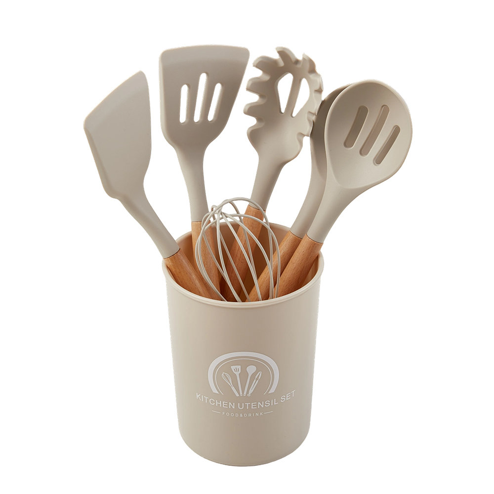 43-Piece Silicone Kitchen Cooking Utensil Set