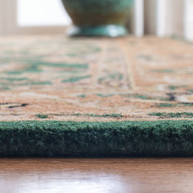 Tressler Hand Tufted Wool Oriental Rug, Rectangle 5' x 8'