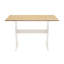 Table Chelsea blanche et naturelle-664502531