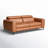 Genuine Leather Square Arm Reclining Sofa-433383745-433383750