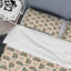 Hippie Camper Bus and Peace Sign - Ensemble de housse de couette bohémien - Microfibre de polyester-1869867344