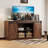 TV Stand With Sliding Barn Doors For Tvs Up To 65"-56030974