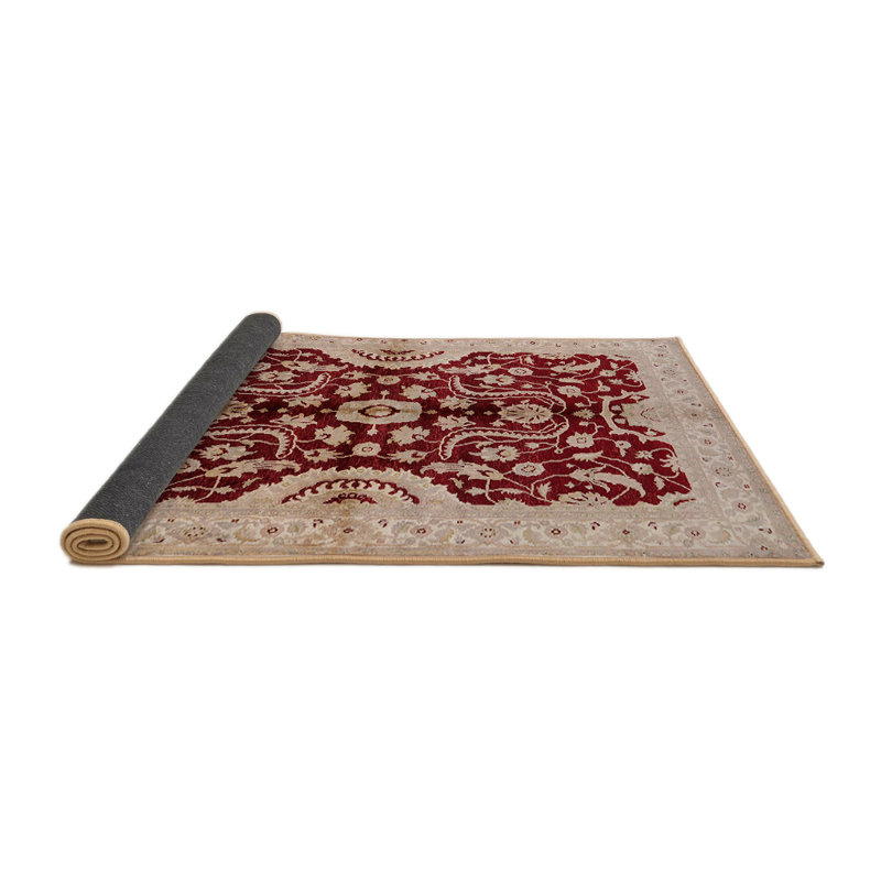 Tapis beige / rouge Moa, Tapis de couloir 2 pi x 5 pi