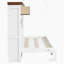Structure de lit en bois, lit escamotable avec 3 tiroirs