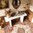 60-Inch Console Table with Geometric Clean Lines Design-193076642