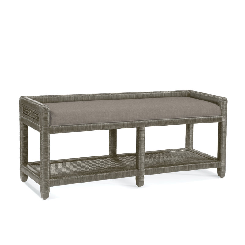 Banc de rangement Silvio Glinda, Performance de Crypton en pierre; 0884-83, Brume de mer