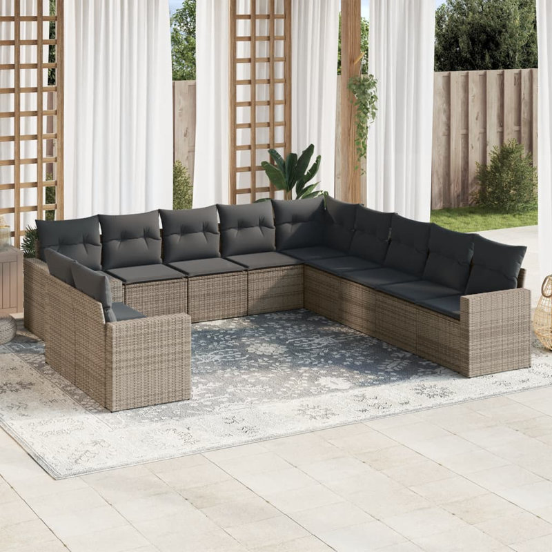 Ensemble de canapé de jardin Vidaxl