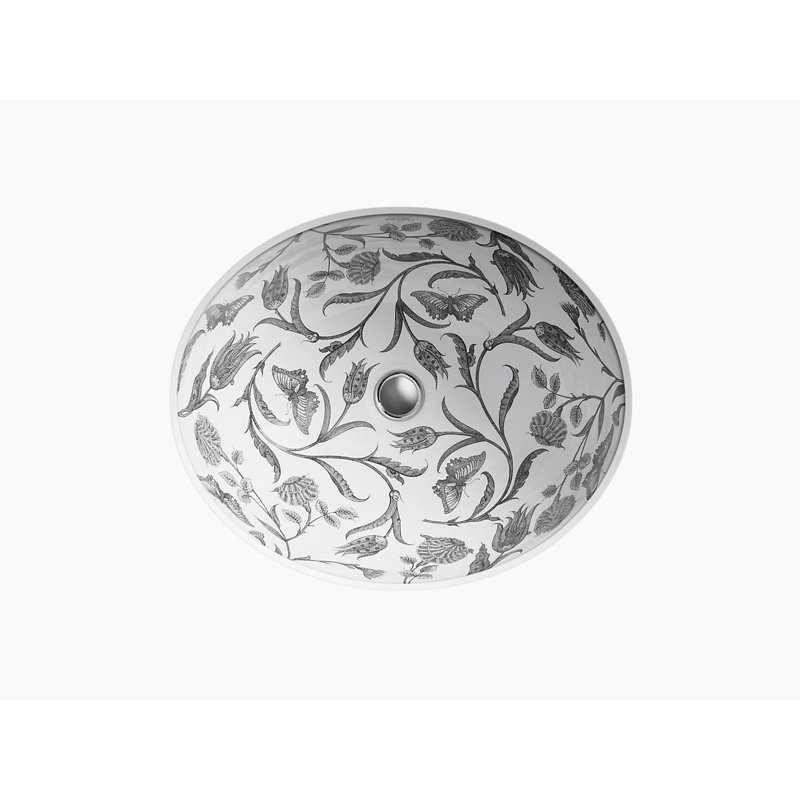 Botanical Study™ Undermount Bathroom Sink