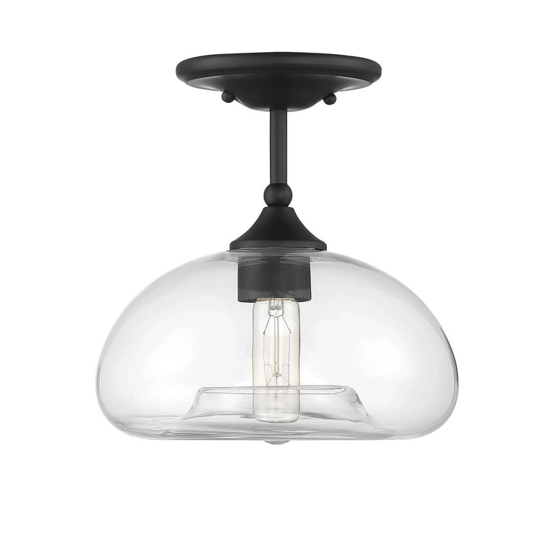 Plafonnier 1 lumière Lani noir mat Lani, Noir mat
