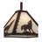 Jamaile 1 - Light Mahogany Bronze Geometric Pendant
