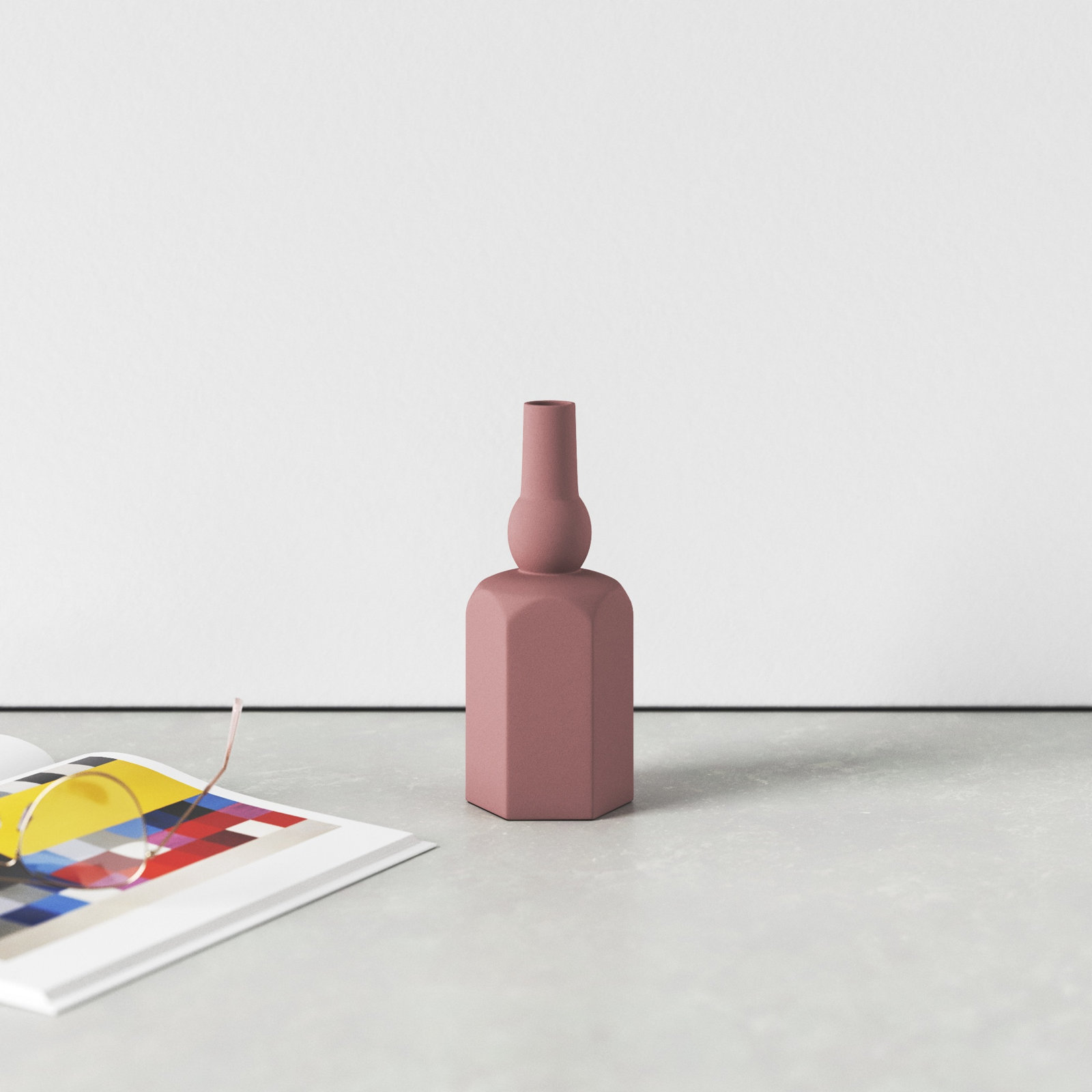 Moxley 7.6'' Handmade Ceramic Table Vase