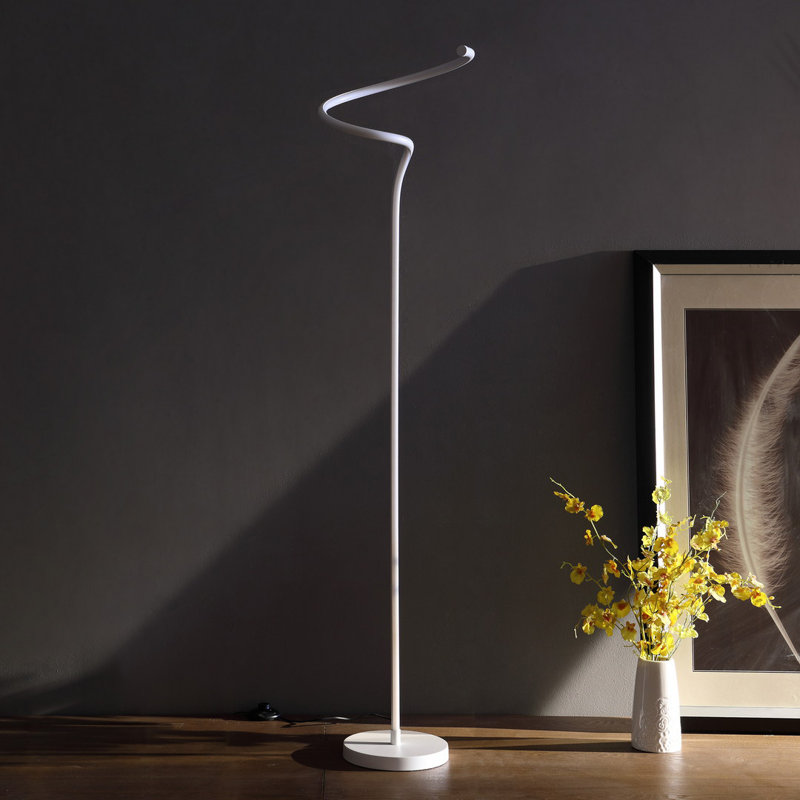Lampe sur pied 52,5 po Curvilinear S-Curve