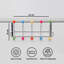 Aluminum Over-the-Door 10 - Hook Wall Mounted Coat Rack