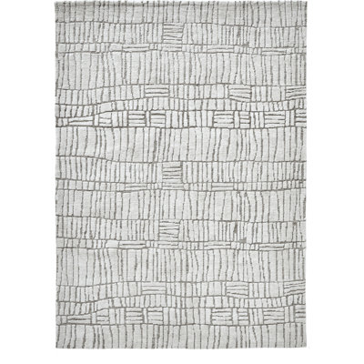 Tapis tissé à la machine Hazel