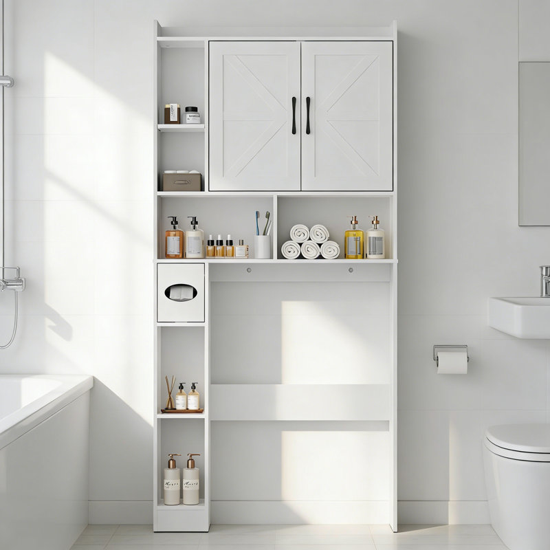 Over the Toilet Storage, White