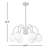 Bradrick 6-Light Chandelier-797146450