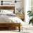 Acacia Premium Emery Solid Wood Platform Bed Frame with Headboard Included, No Box Spring Needed, Weight Capacity 800lb.-273631662-273631665