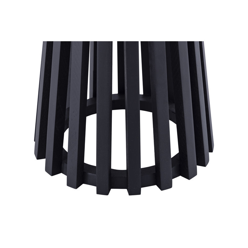 LENAN Black Coffee Table, Black