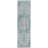 Machine Washable Indoor/Outdoor Claudian ACN1238 Teal Rug-103712327